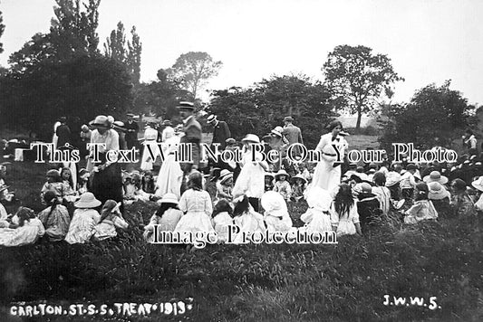 LI 3463 - Carlton Street Sunday School Treat, Burton On Trent 1913