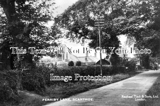 LI 3464 - Ferriby Lane, Scarthoe, Lincolnshire c1936