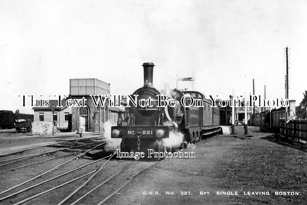 LI 348 - Boston Railway Station, Lincolnshire