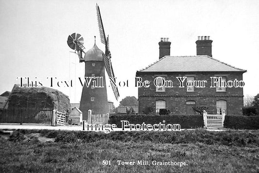 LI 3535 - Tower Mill, Grainthorpe Windmill, Lincolnshire