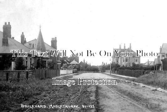 LI 3582 - Boulevard, Mablethorpe, Lincolnshire c1922