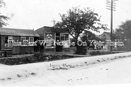 LI 405 - Wooden Shops, The Field, Immingham, Lincolnshire c1912