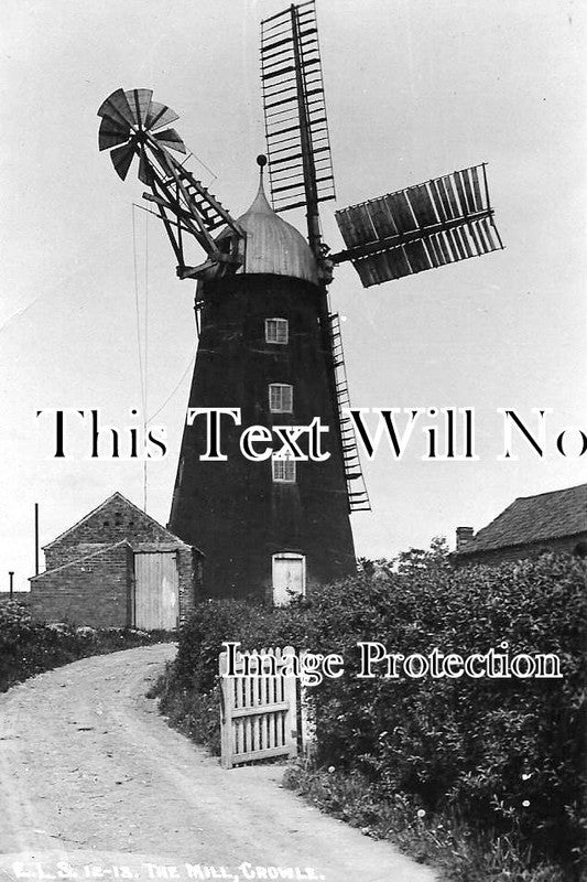 LI 427 - The Mill, Windmill, Crowle, Lincolnshire c1920