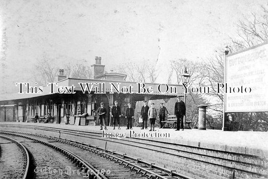 LI 546 - Sutton Bridge Railway Station, Lincolnshire c1910
