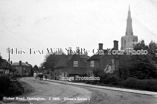 LI 56 - Bicker Road, Donington, Spalding, Lincolnshire c1927