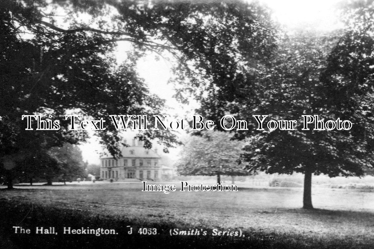 LI 590 - Heckington Hall, Heckington, Lincolnshire c1920