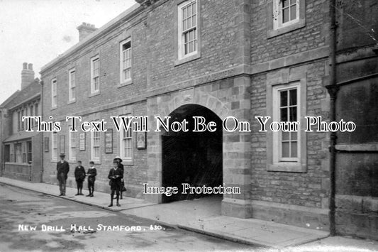 LI 602 - New Drill Hall, Stamford, Lincolnshire c1910