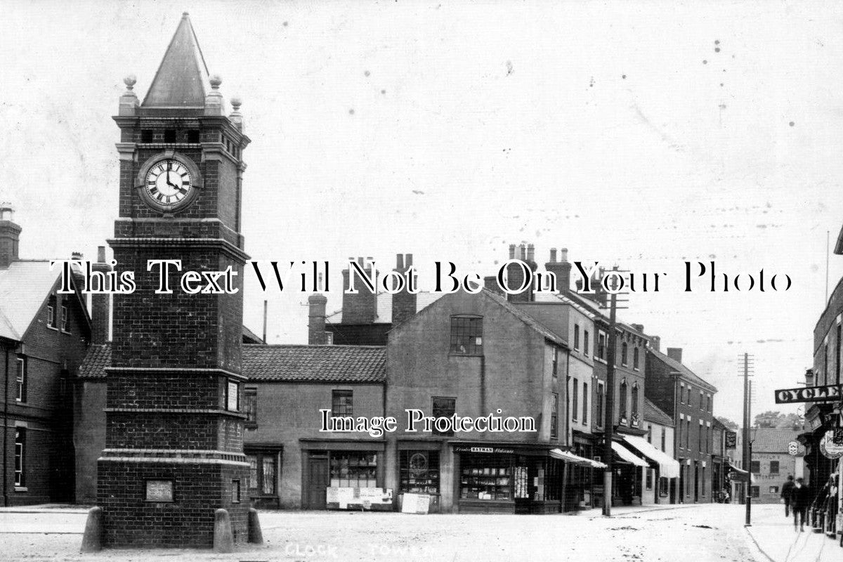 LI 606 - Clock Tower, Wainfleet, Lincolnshire