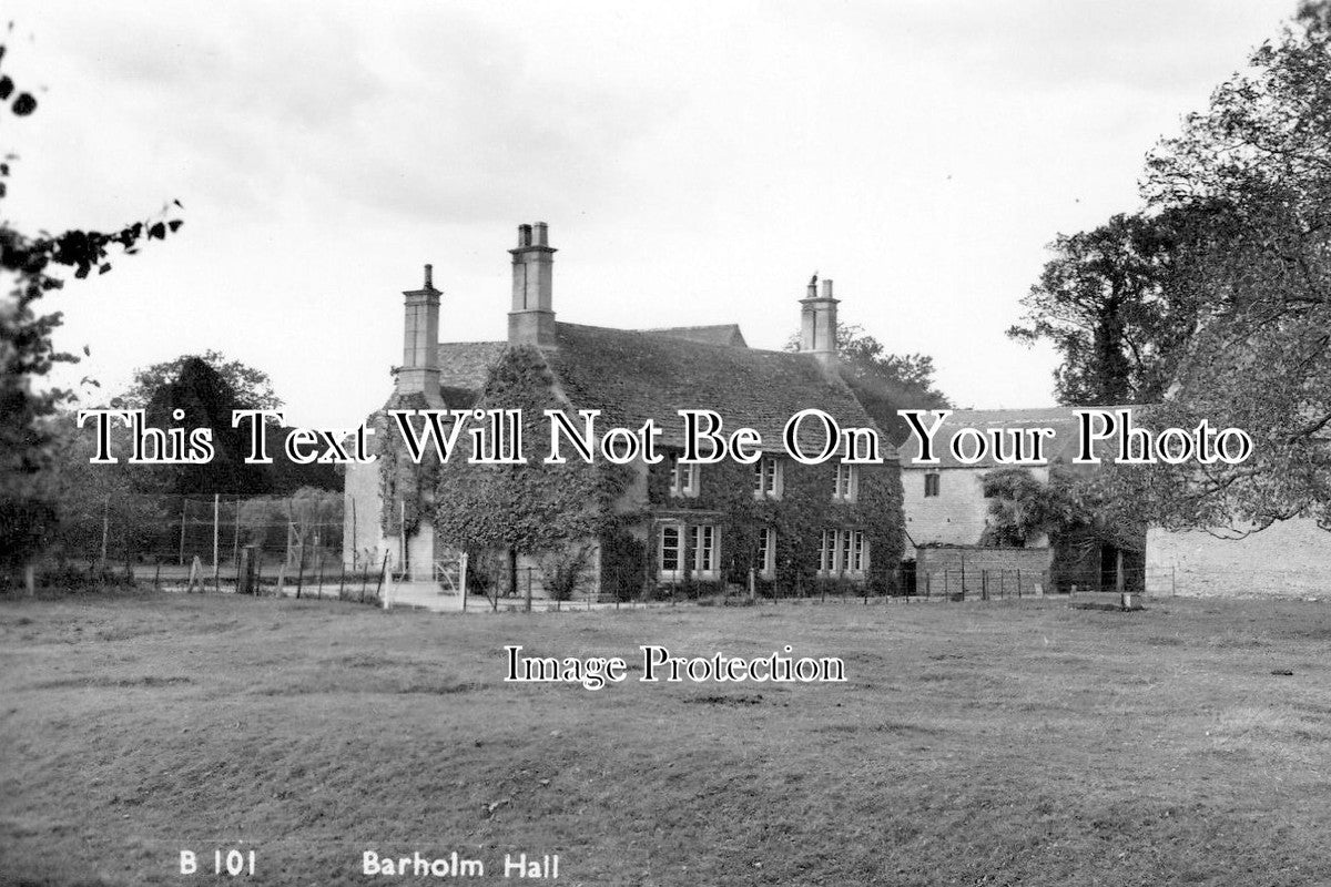 LI 622 - Barholm Hall, Lincolnshire c1920