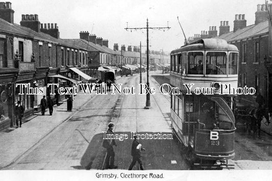 LI 623 - Cleethorpes Road, Grimsby, Lincolnshire c1910