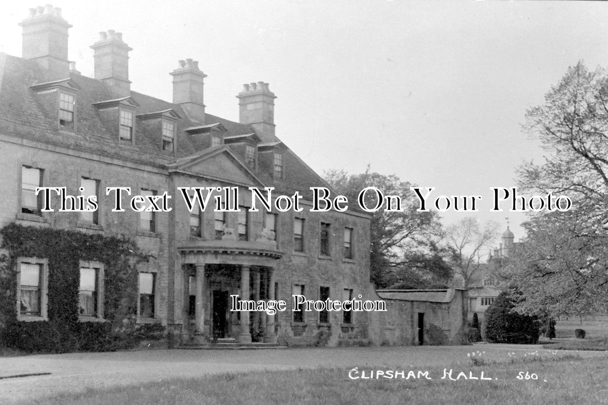 LI 628 - Clipsham Hall, Lincolnshire c1913