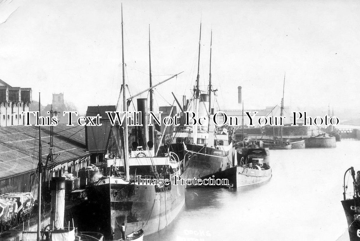 LI 629 - Boston, Docks, Lincolnshire c1905