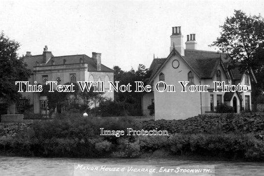LI 652 - Manor House & Vicarage, East Stockwith, Lincolnshire c1915