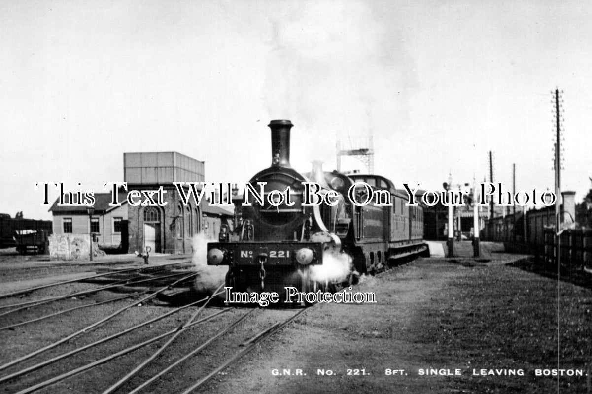 LI 666 - Boston Railway Station, Lincolnshire