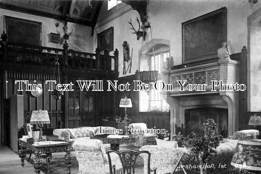 LI 670 - Irnham Hall Interior, Lincolnshire c1920