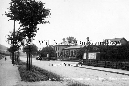 LI 694 - G.N.Railway Station Lea Road, Gainsborough, Lincolnshire