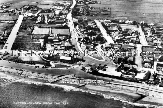 LI 745 - Sutton On Sea From The Air, Lincolnshire