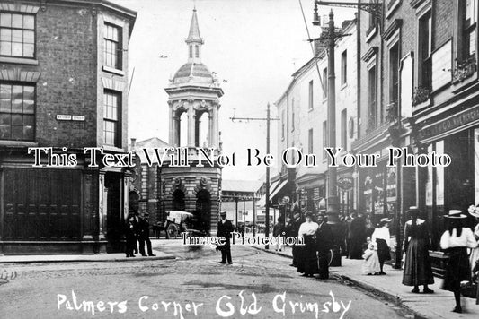 LI 788 - Palmers Corner, Grimsby, Lincolnshire c1906