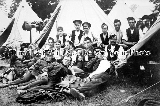 LI 792 - Group Of WW1 Soldiers, Lincolnshire