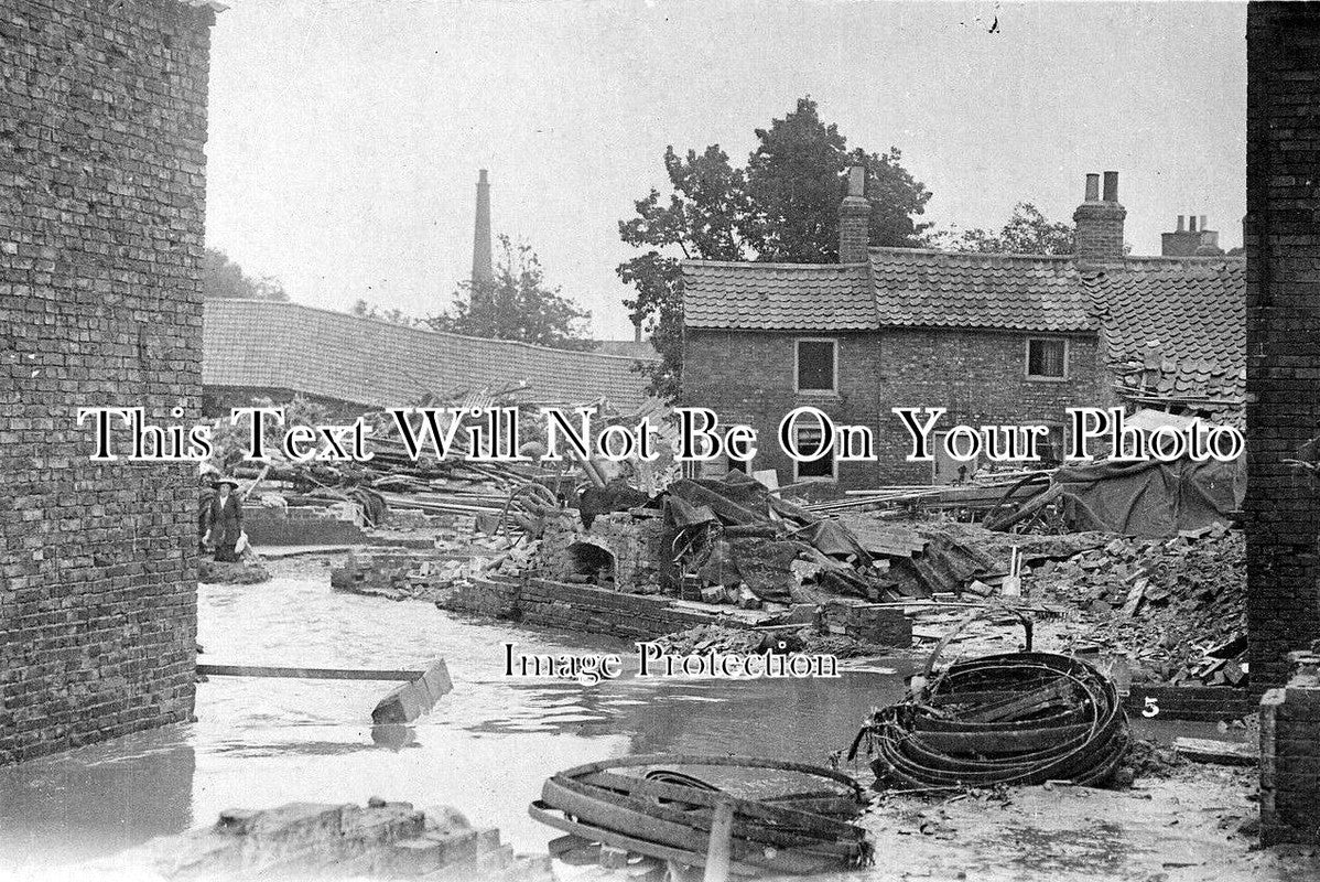 LI 799 - Louth Floods, Lincolnshire 29th May 1920 – JB Archive