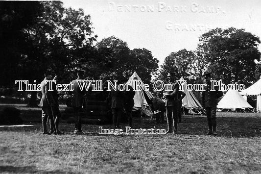 LI 83 - Denton Park Camp, Grantham, Lincolnshire WW1