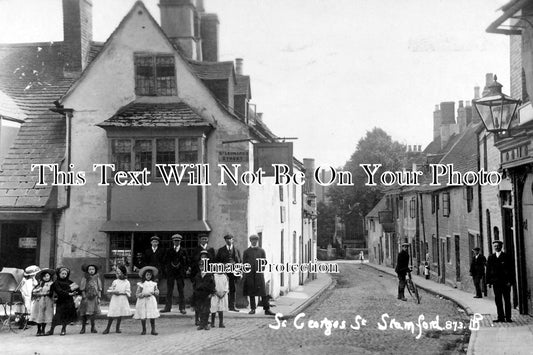 LI 831 - St George's Street, St Leonard's Street, Stamford, Lincolnshire c1917