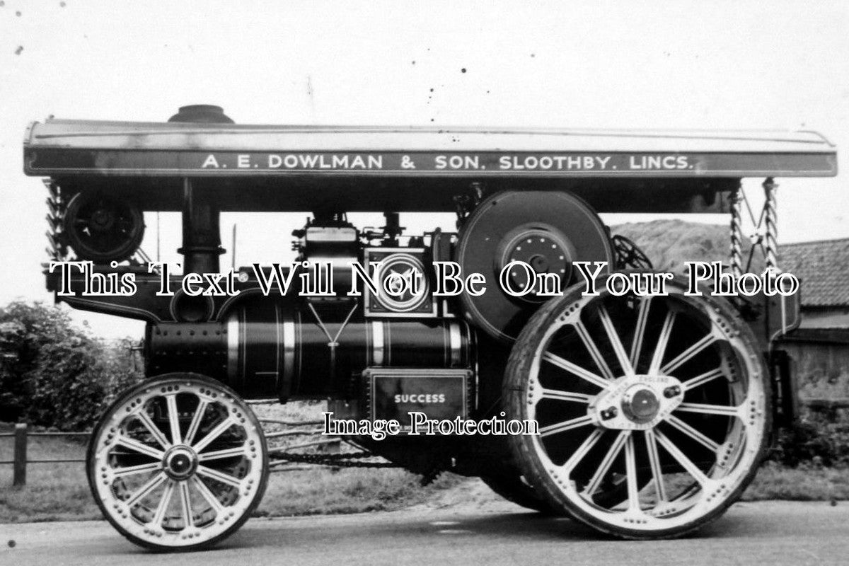 LI 855 - Dowlman Traction Engine, Sloothby, Lincolnshire