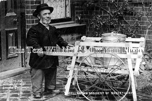 LI 911 - Mablethorpe Milk Seller, Lincolnshire c1905