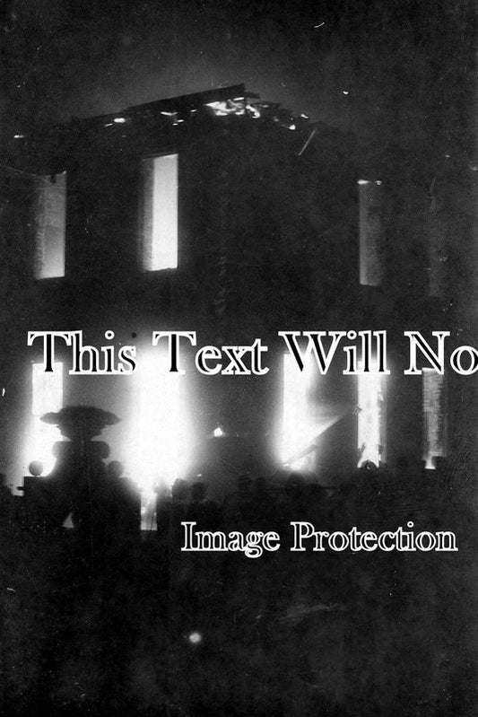 LI 917 - Uffington House Fire, Lincolnshire c1904