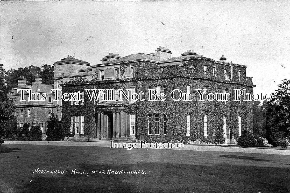 LI 92 - Normanby Hall, Near Scunthorpe, Lincolnshire c1910