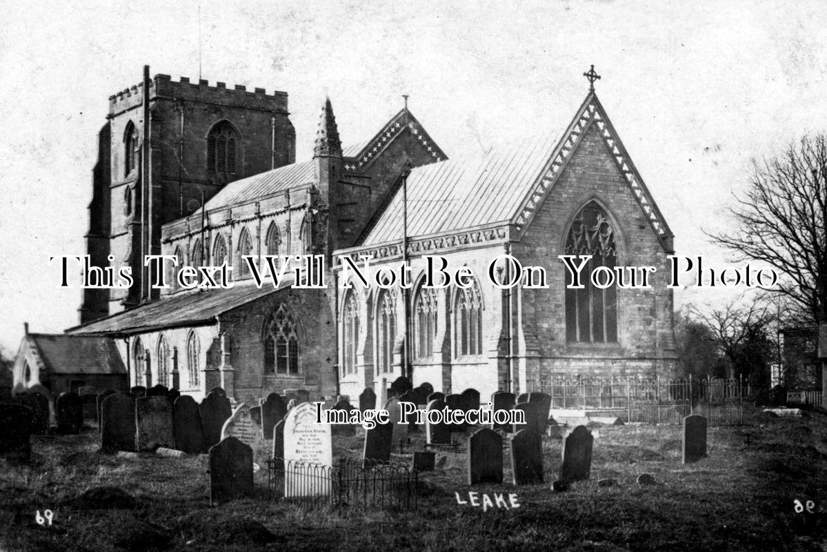 LI 948 - The Church, Leake, Lincolnshire c1909