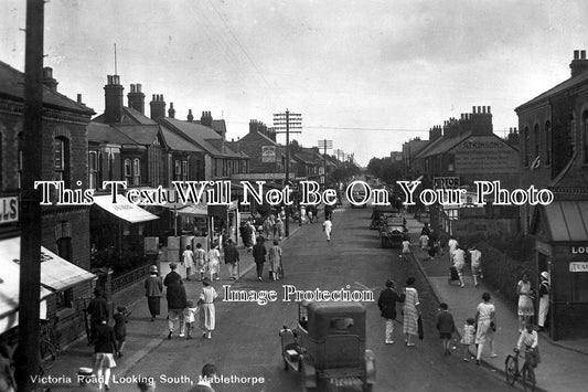 LI 980 - Victoria Road Looking South, Mablethorpe, Lincolnshire c1929