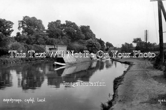 LO 1034 - Brentford Canal Lock, Middlesex, London