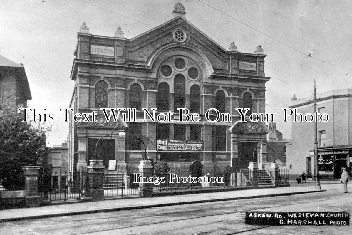 LO 1043 - Wesleyan Church, Askew Road, Shepherds Bush, London