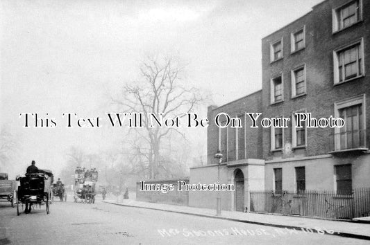 LO 1055 - Mrs Siddon's House, London c1900