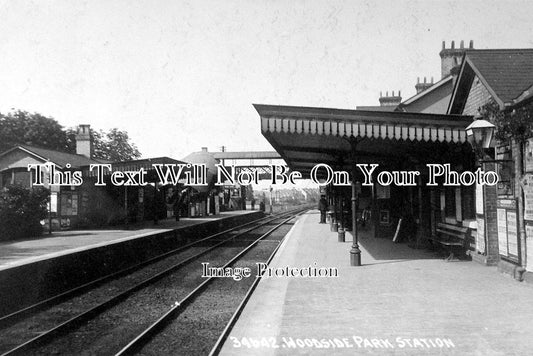LO 1061 - Woodside Park Railway Station, Barnet, London c1912