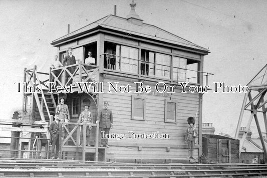LO 1082 - Signal Box, South London, Pouparts Junction Railway Strike 1911
