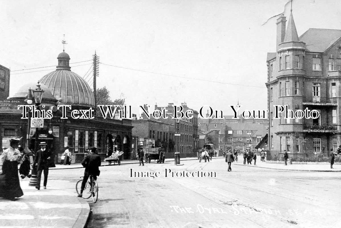 LO 1087 - Oval Underground Tube Station, Lambeth, London