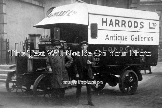 LO 1092 - Harrods Van, London