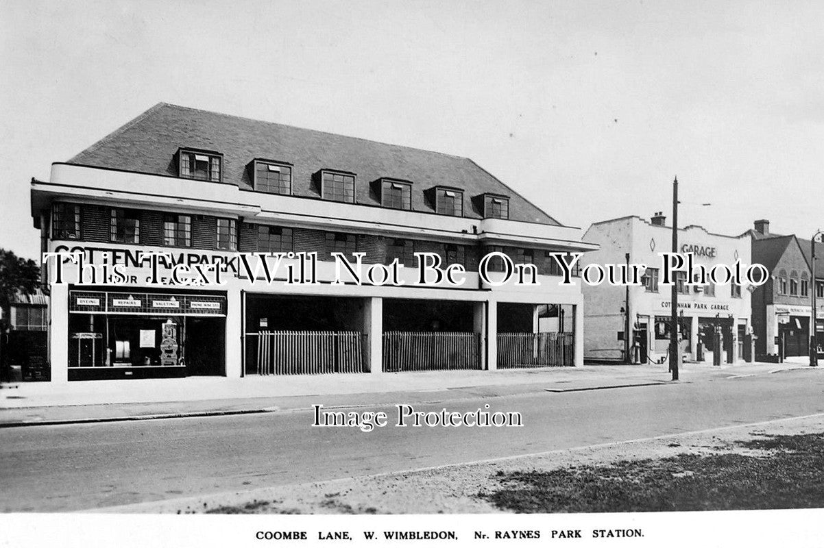 LO 1098 - Cottenham Park Dry Cleaners & Garage, Wimbledon, London