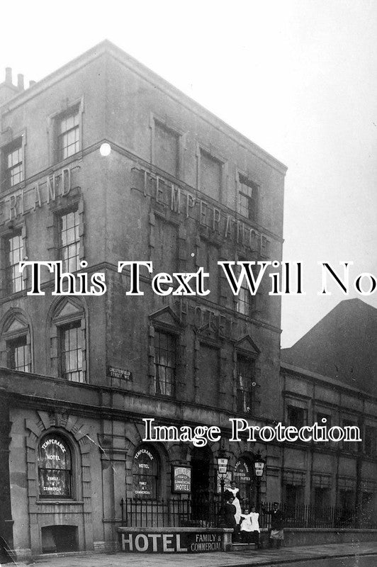 LO 1129 - The Northumberland Temperance Hotel, Chesterfield Street, London