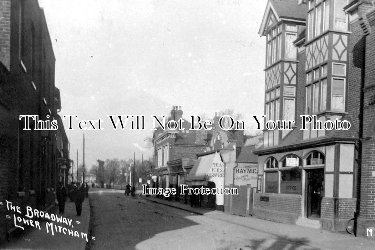 LO 1145 - The Broadway, Lower Mitcham, London c1910