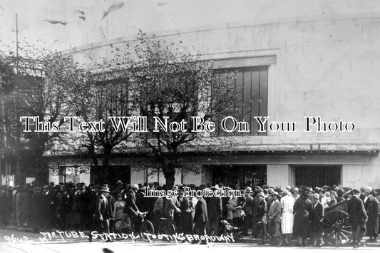 LO 1195 - Tooting Broadway Underground Tube Station, London c1926