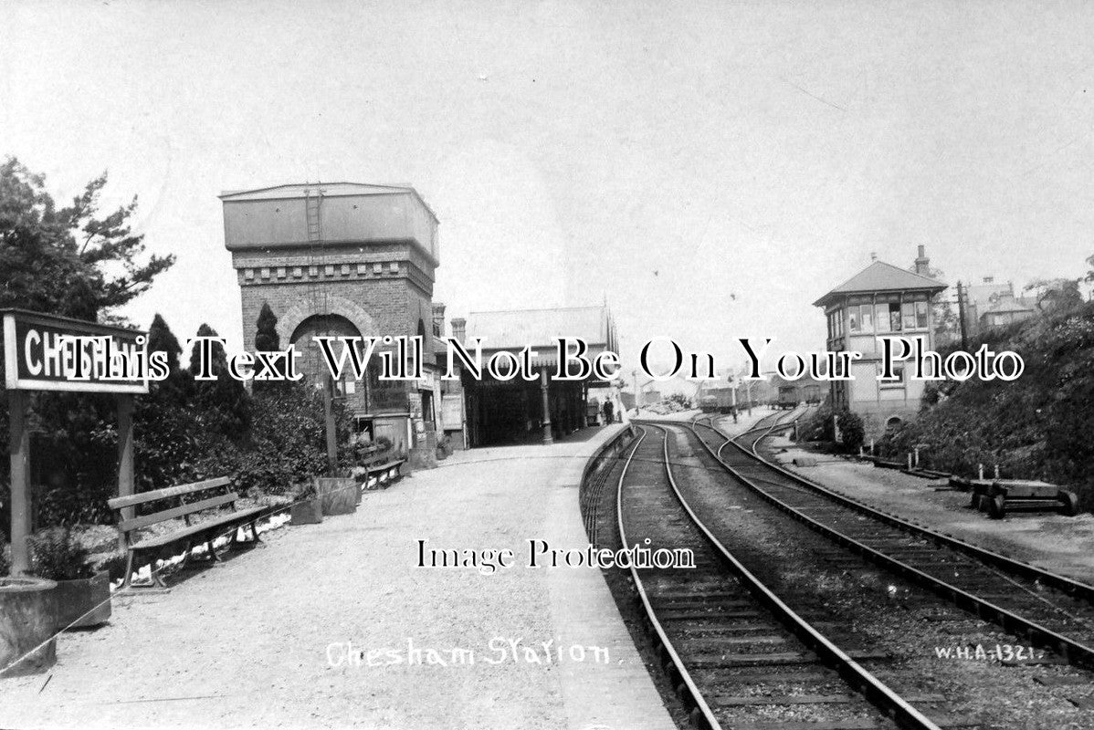 LO 1221 - Chesham Underground Tube Station, Buckinghamshire