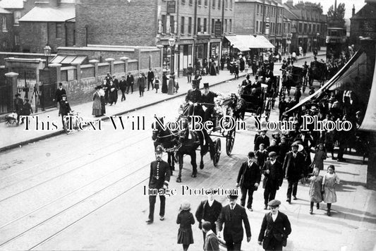 LO 1238 -Funeral Procession, Wandsworth, London