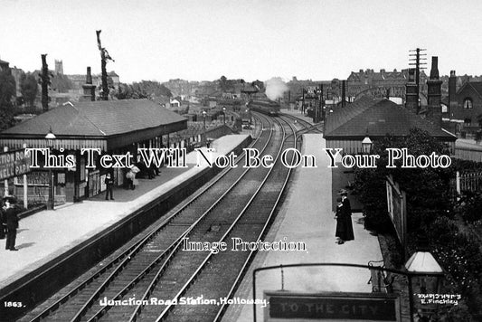 LO 1249 - North London Junction Road Railway Station, Holloway, Islington, London