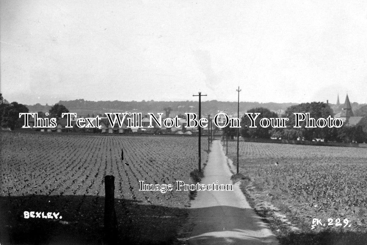 LO 1256 - Across The Fields To Bexley, London c1913