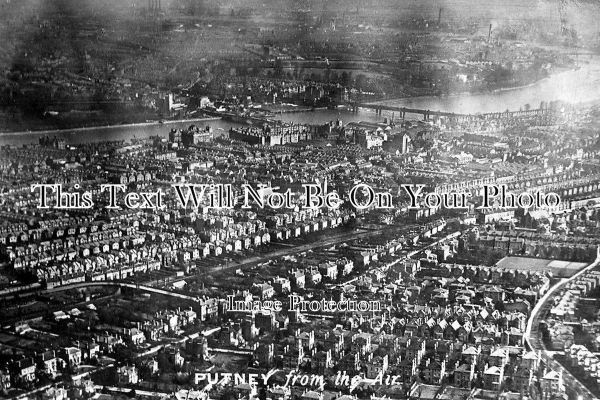 LO 1263 - Aerial View Of Putney, London