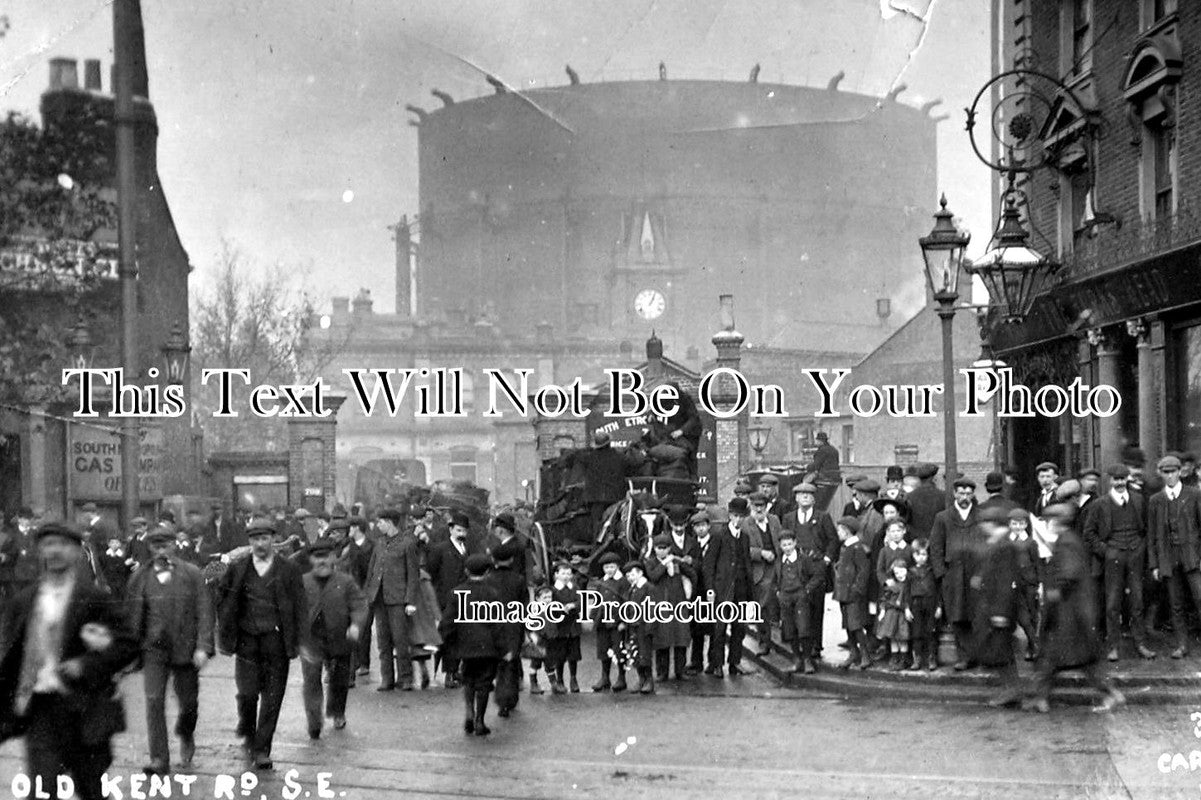 LO 1270 - The South Metropolitan Gasworks, Old Kent Road, London