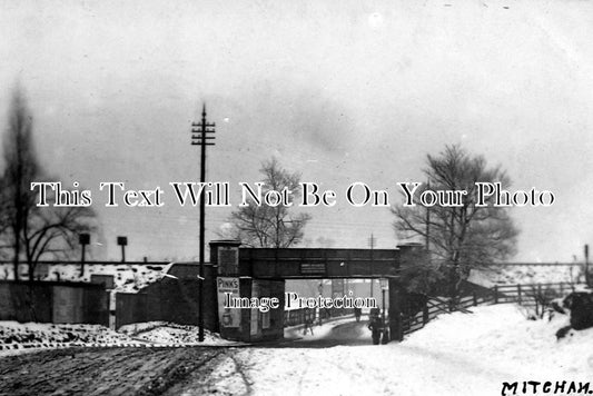 LO 1294 - Railway Bridge, Mitcham, London c1910